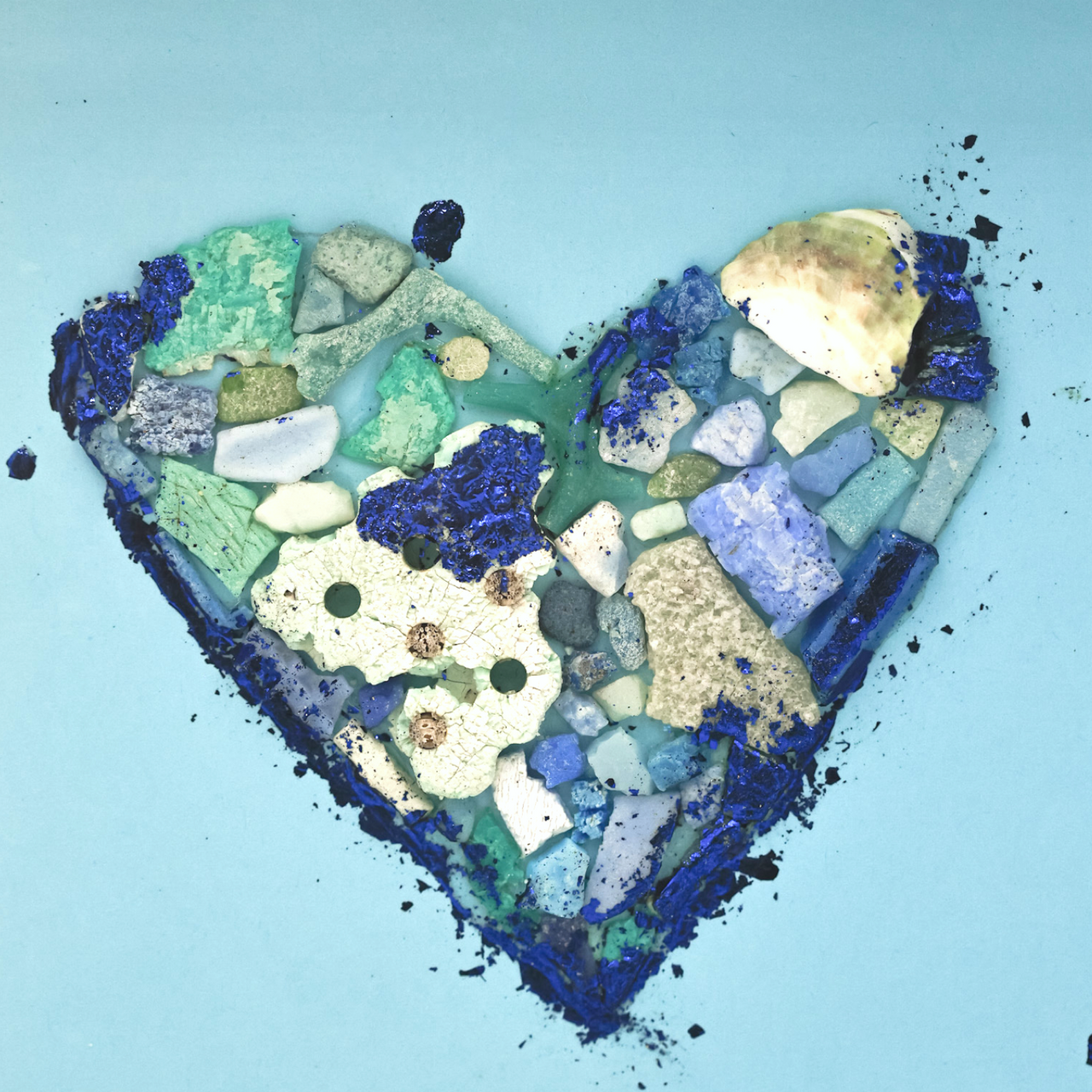 SPREAD ALOHA, NOT PLASTIC (SHADOWBOX)