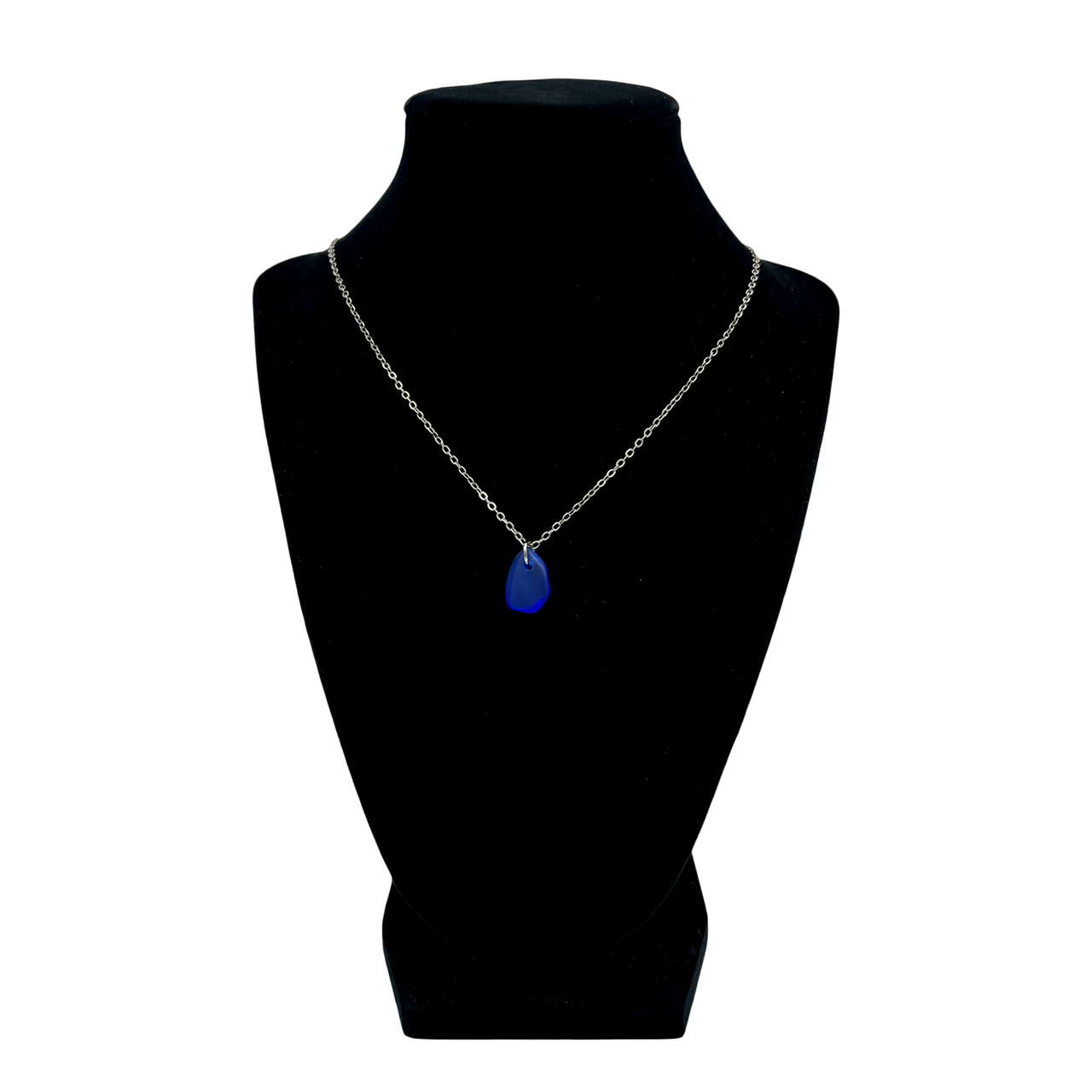 SINGLE SEA GLASS NECKLACE